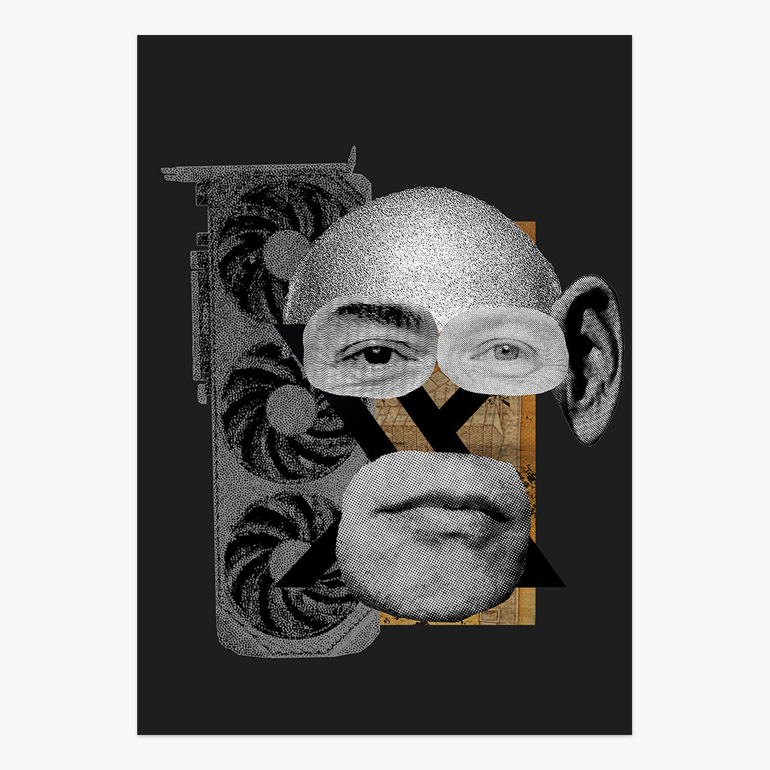 Tech Epochalypse: Overlord Mashup by Coldie — print 9 of 42, at Eterno Gallery